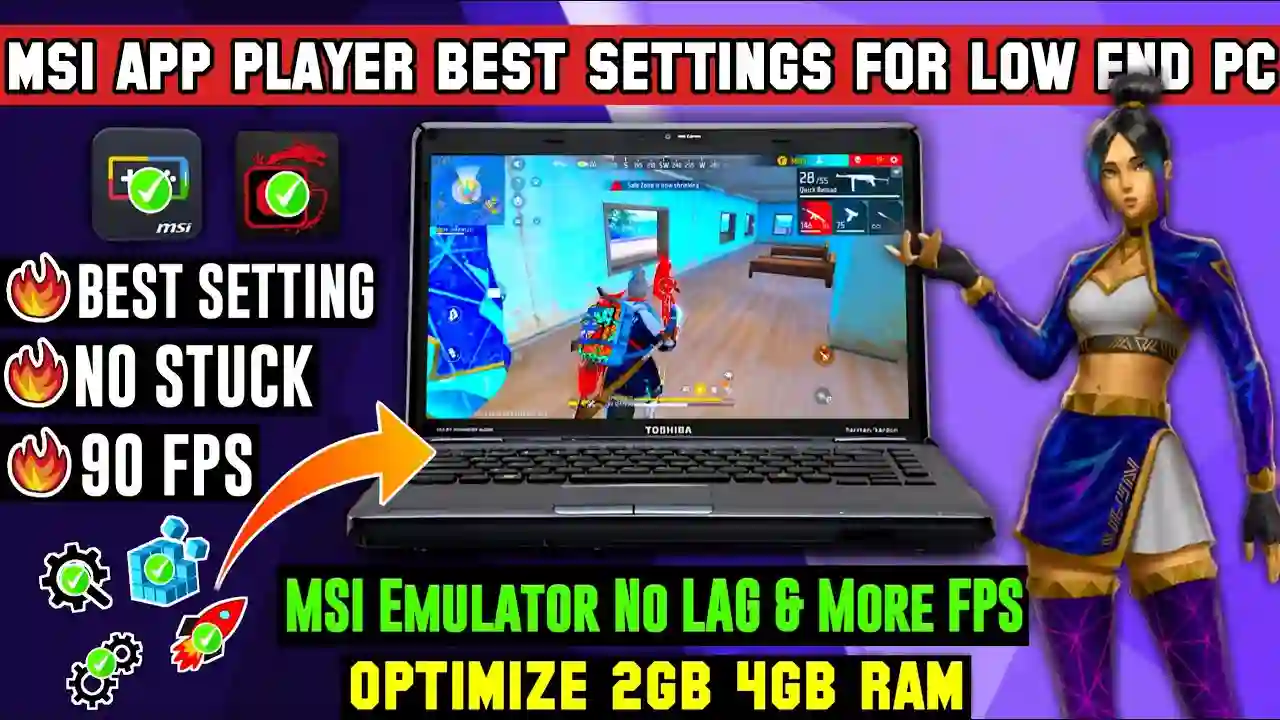 msi-app-player-speedup-lag-fix-best-settings-for-free-fire-low-end-pc